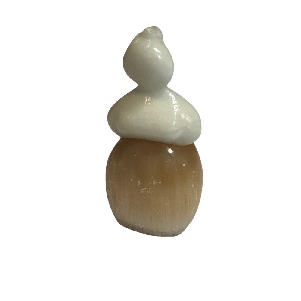 Marble & Translucent Agate Lady Figurine / 4" Tall